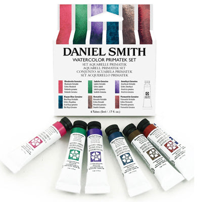 Daniel Smith Watercolour Primatek set of 6, 5ml tubes