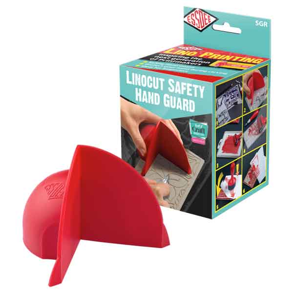 This device is an essential safety measure when cutting Lino.