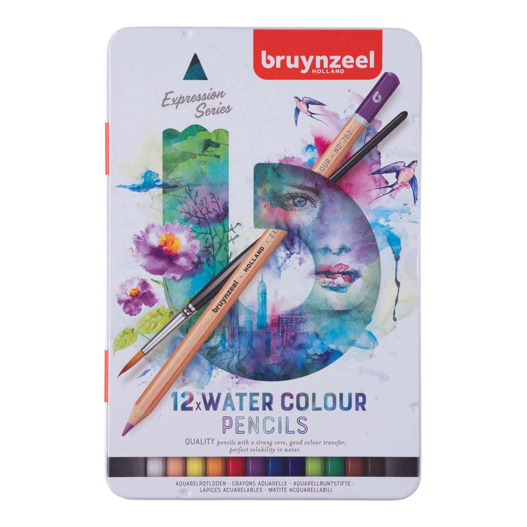 Bruynzeel Watercolour pencils set of 12