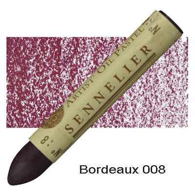 Sennelier Oil Pastels Bordeaux 008
