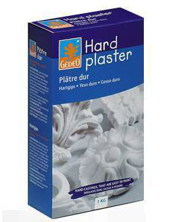 Top quality plaster for artistic casts, offering accuracy and strength