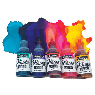 Highly saturated, fast-drying and extremely vibrant alcohol inks