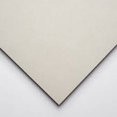 Oil paper pad has a surface that has a “paper touch” but with a linen style grain - work appears as if on canvas