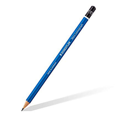 Staedtler Mars Lumograph is a premium pencil for writing, drawing and sketching on paper with break-resistant leads
