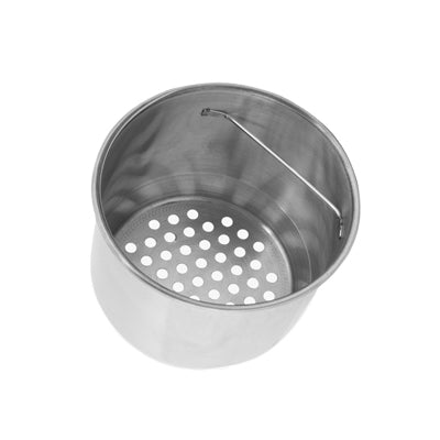 Sediment accumulated from washing brushes sinks through the holes to the bottom of the washer pot, and helps keep your solvent cleaner for longer. The lid prevents fumes from escaping into the working environment when not in use