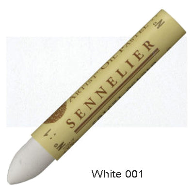 Sennelier Oil Pastels White 001