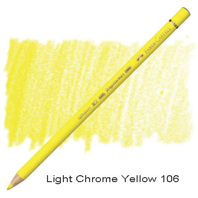 Faber Castell Polychromos Pencil Light Chrome Yellow 106