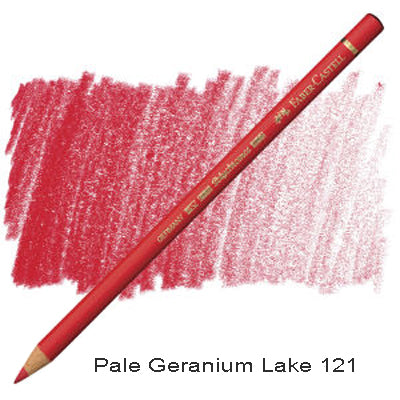 Faber Castell Polychromos Pencil Pale Geranium Lake 121