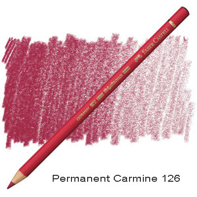 Faber Castell Polychromos Pencil Permanent Carmine 126