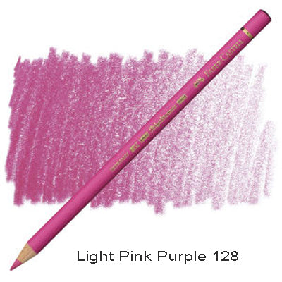 Faber Castell Polychromos Pencil Light Pink Purple 128