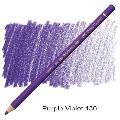 Faber Castell Polychromos Pencil Purple Violet 136
