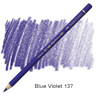 Faber Castell Polychromos Pencil Blue Violet 137