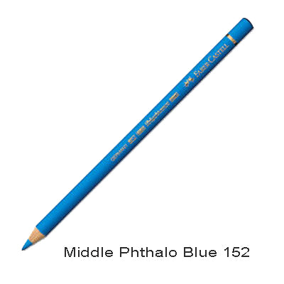Faber Castell Polychromos Pencil Middle Phthalo Blue 152