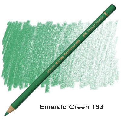 Faber Castell Polychromos Pencil Emerald Green 163