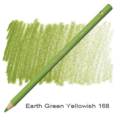 Faber Castell Polychromos Pencil Earth Green Yellowish 168