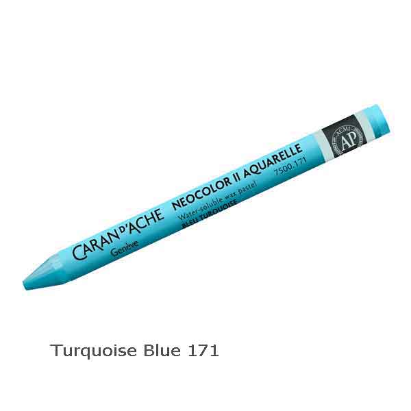 Caran d'Ache Neocolour II Turquoise Blue 171