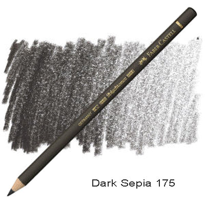 Faber Castell Polychromos Pencil Dark Sepia 175