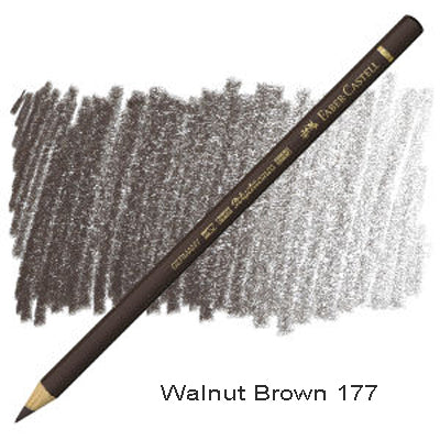 Faber Castell Polychromos Pencil Walnut Brown 177