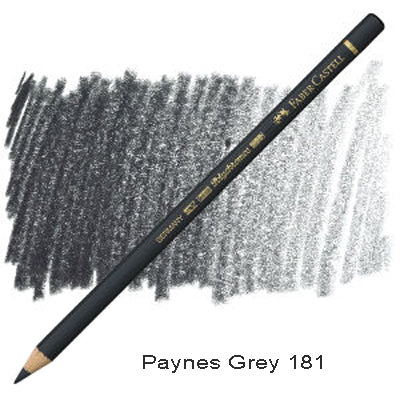 Faber Castell Polychromos Pencil Paynes Grey 181