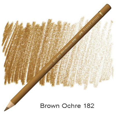 Faber Castell Polychromos Pencil Brown Ochre 182