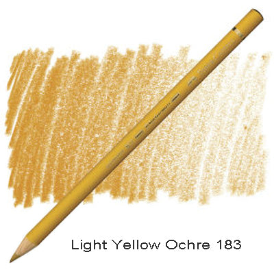 Faber Castell Polychromos Pencil Light Yellow Ochre 183