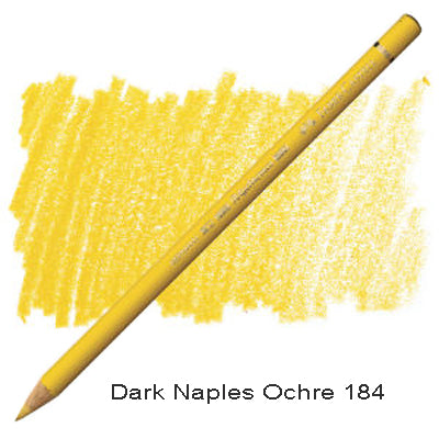 Faber Castell Polychromos Pencil Dark Naples Ochre 184