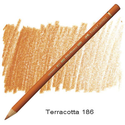 Faber Castell Polychromos Pencil Terracotta 186