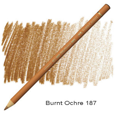 Faber Castell Polychromos Pencil Burnt Ochre 187