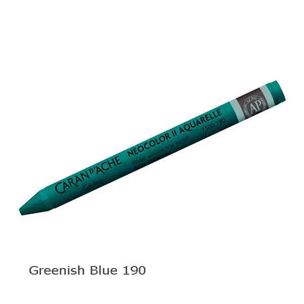 Caran d'Ache Neocolour II Greenish Blue 190