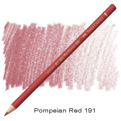 Faber Castell Polychromos Pencil Pompeian Red 191
