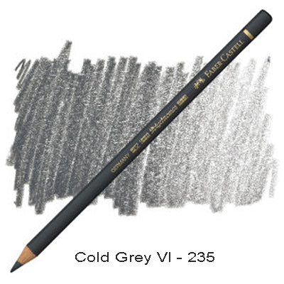 Faber Castell Polychromos Pencil Cold Grey VI 235