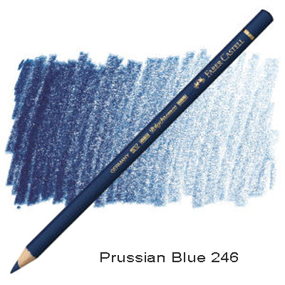 Faber Castell Polychromos Pencil Prussian Blue 246