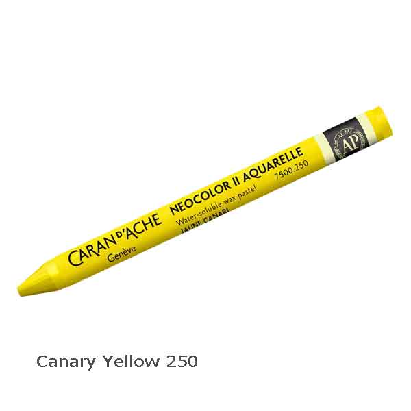 Caran d'Ache Neocolour II Canary Yellow 250