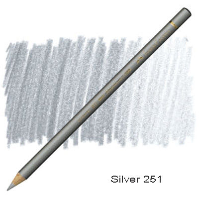 Faber Castell Polychromos Pencil Silver 251