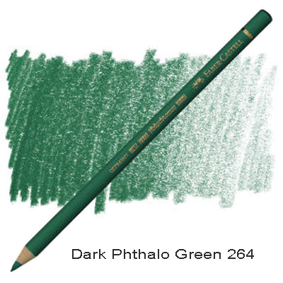 Faber Castell Polychromos Pencil Dark Phthalo Green 264