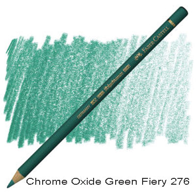 Faber Castell Polychromos Pencil Chrome Oxide Green Fiery 276