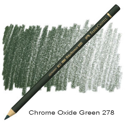 Faber Castell Polychromos Pencil Chrome Oxide Green 278