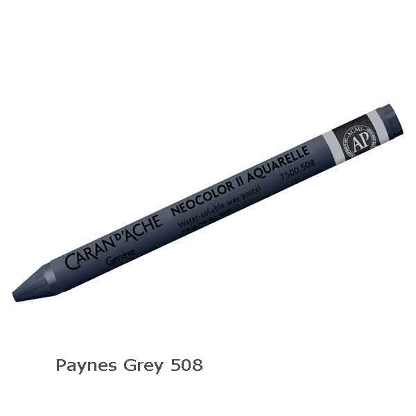 Caran d'Ache Neocolour II Paynes Grey 508