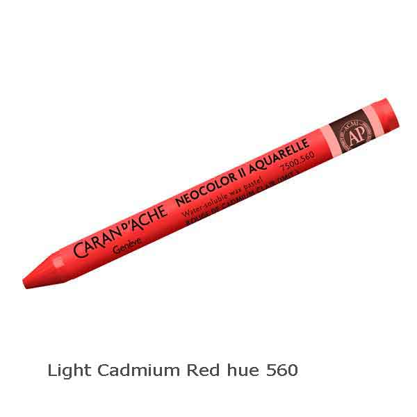 Caran d'Ache Neocolour II Light Cadmium Red hue 560
