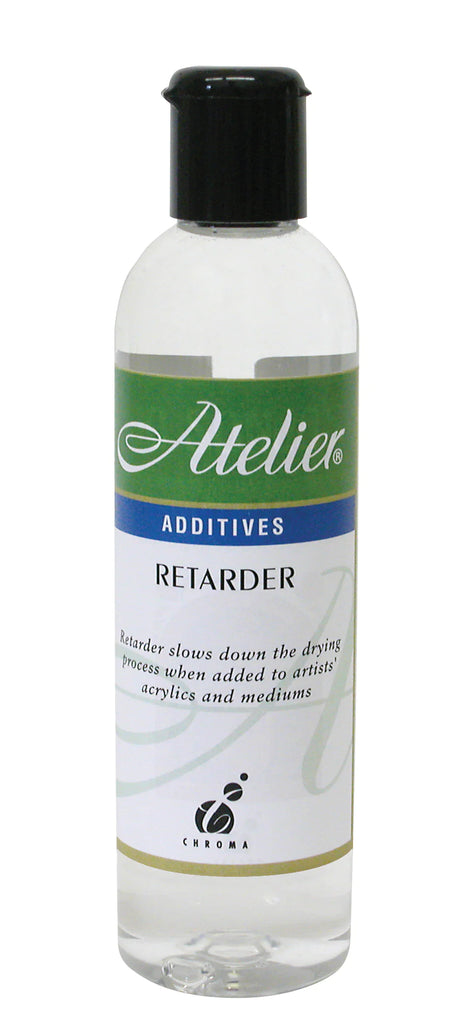Atelier Retarder slows the drying time of acrylics