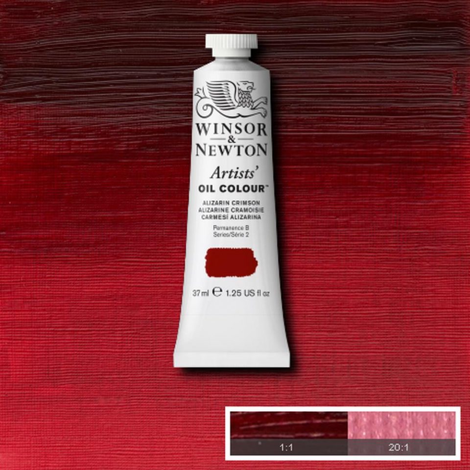 Winsor & Newton Artist Oil Paint Alizarin Crimson