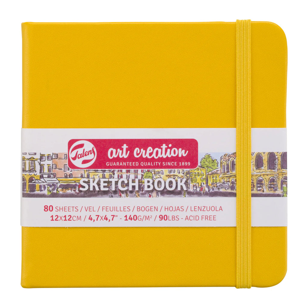 Royal Talens Art Creation Sketchbook 12x12cm Golden Yellow