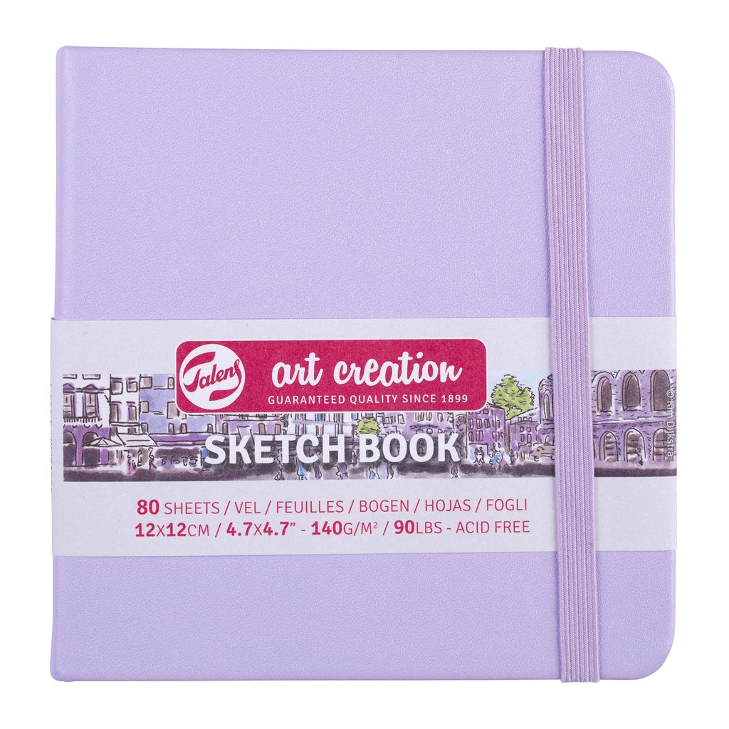 Royal Talens Art Creation Sketchbook 12x12cm Pale Violet