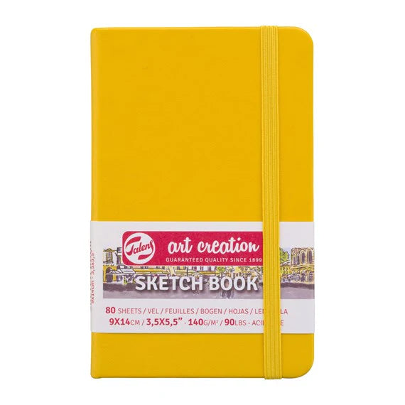 Royal Talens Art Creation Sketchbook 9cm x14cm Golden Yellow