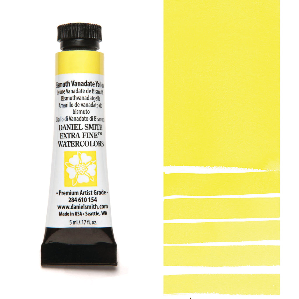 Daniel Smith Extra Fine Watercolours - 5ml - Bismuth Vandate Yellow
