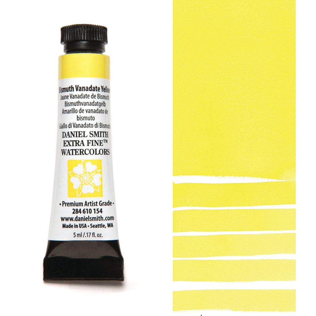 Daniel Smith Extra Fine Watercolours 5ml Bismuth Vandate Yellow