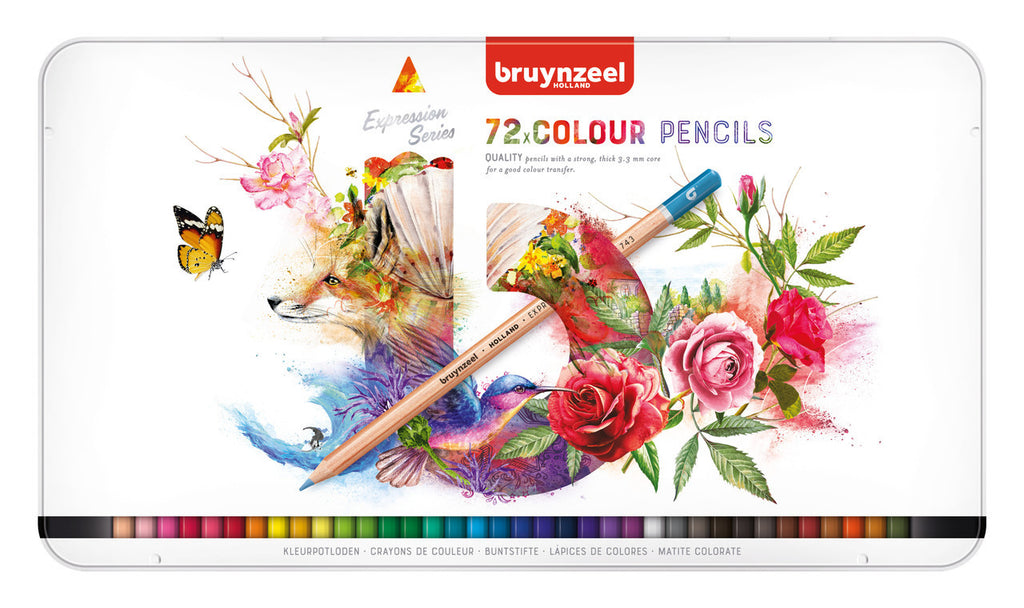 Bruynzeel Colour Pencils set of 72