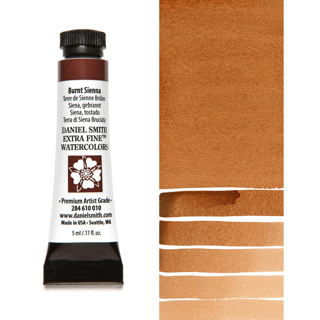 Daniel Smith Extra Fine Watercolours 5ml Burnt Sienna