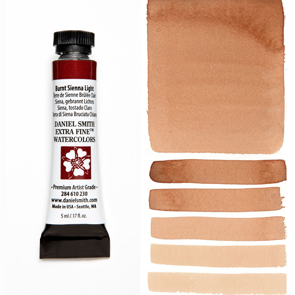 Daniel Smith Extra Fine Watercolours 5ml Burnt Sienna Light