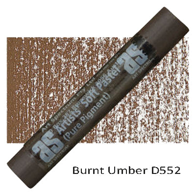 Art Spectrum Artists' Soft Pastels Burnt Umber D552